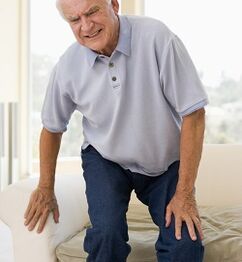 Signs and symptoms of arthrosis of the hip joint