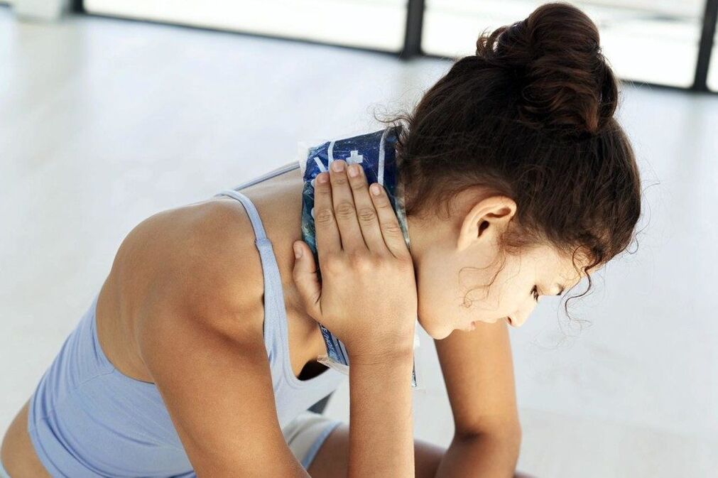 Compress on the neck to weaken the symptoms of osteochondrosis